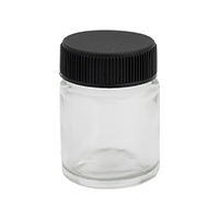 TM01 TM01-A TM01-B TM01-C 20ml airbrush glass jars assembly